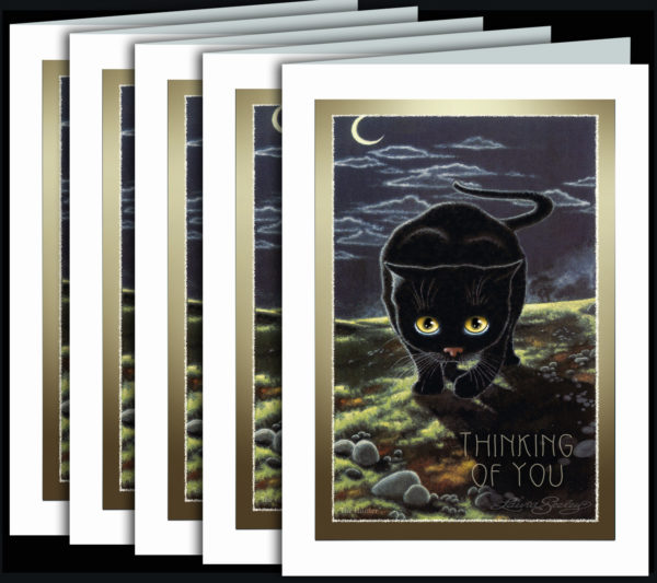 Greeting Card - The Hunter Yellow th - Art and Gifts - Image 2