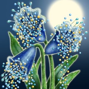 Moon Flower Art Series - Flower 33