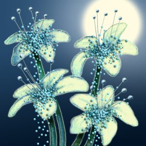 Moon Flower Art Series - Flower 37