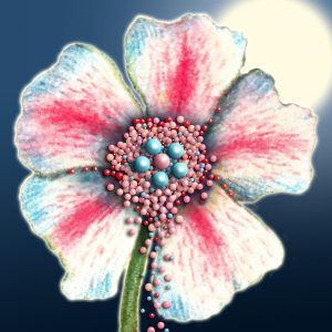 Moon Flower Art Series - Flower 43