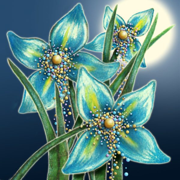 Moon Flower Art Series - Flower 48