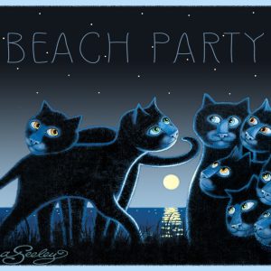 Beach Party - Mini Canvases & Magnets