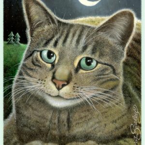DaVinci's Cat - Mini Canvases & Magnets