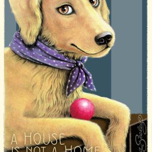 Fetch & Fun I - Mini Canvases & Magnets