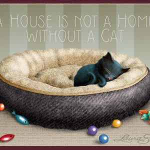 Happy Dreams - Kitten - Mini Canvases & Magnets