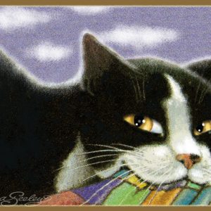 It's Mine - Tuxedo Cat - Mini Canvases & Magnets