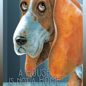 Just Baby Steps- Basset Hound - Mini Canvases & Magnets