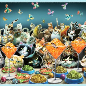 Kitty Cafe - Mini Canvases & Magnets