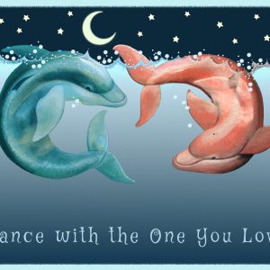 Moondancers - Dolphins - Mini Canvases & Magnets