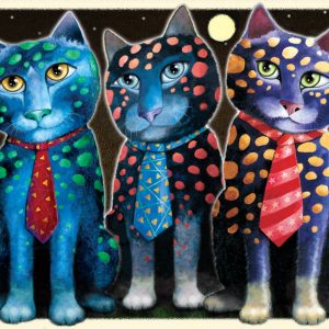 The Corporate Cats - Mini Canvases & Magnets